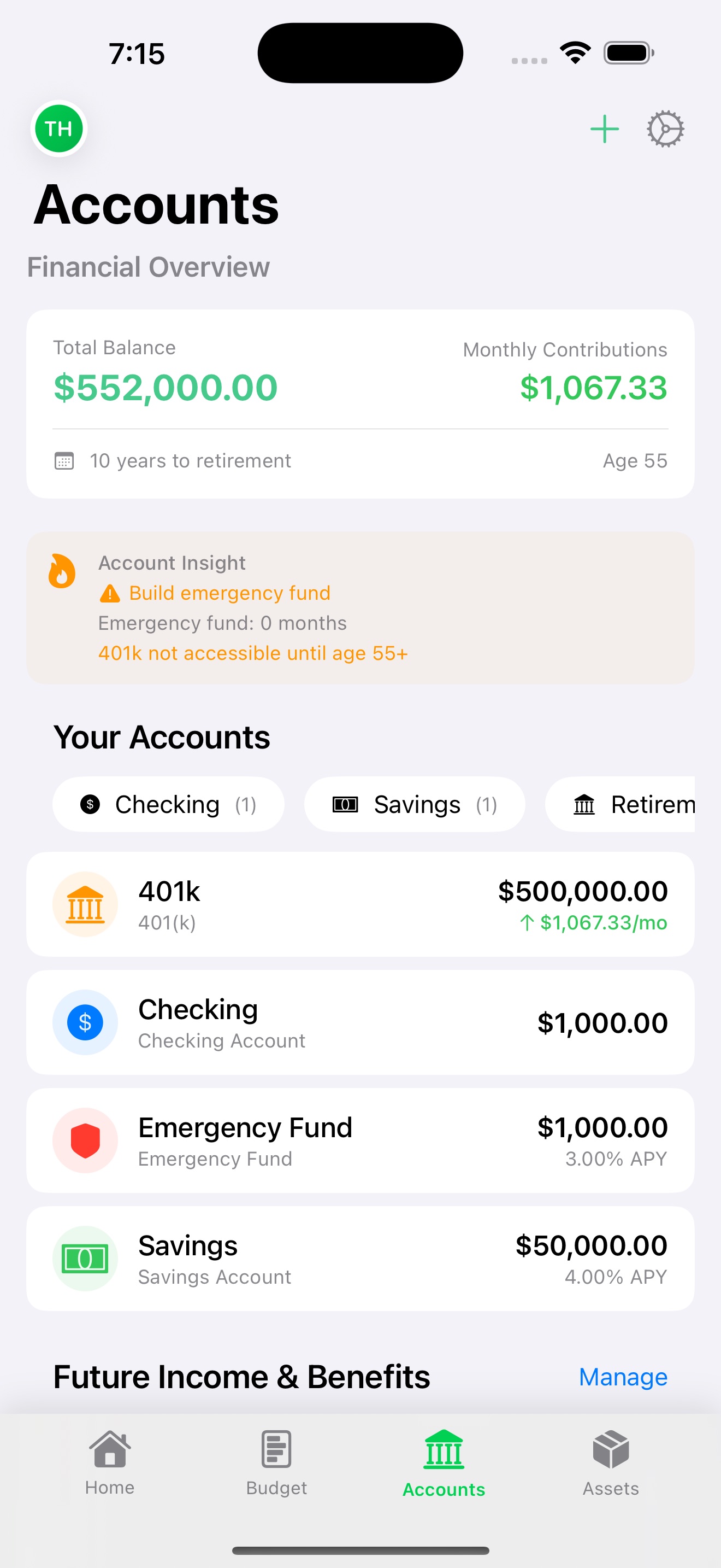 FIRE Finance Pocketbook Screenshot 4