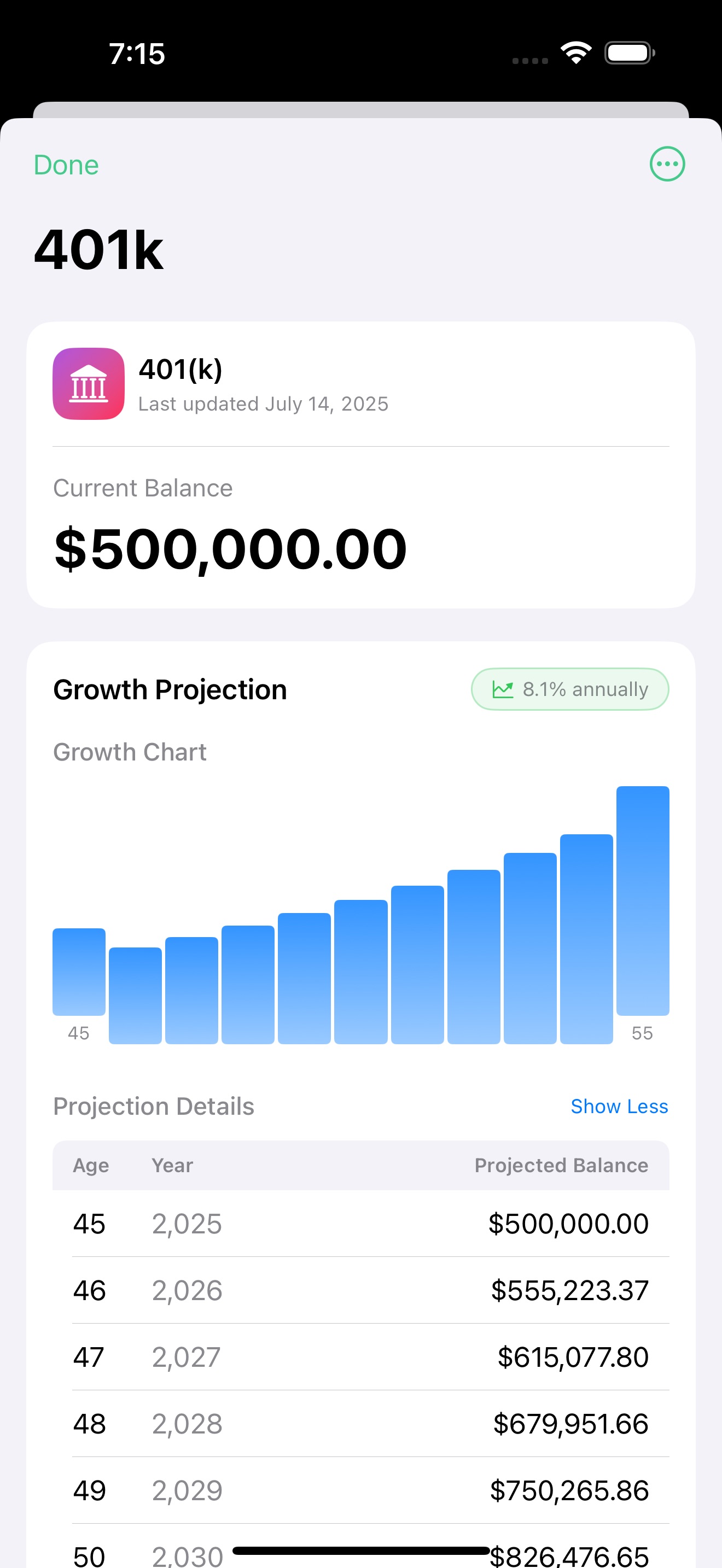 FIRE Finance Pocketbook Screenshot 5